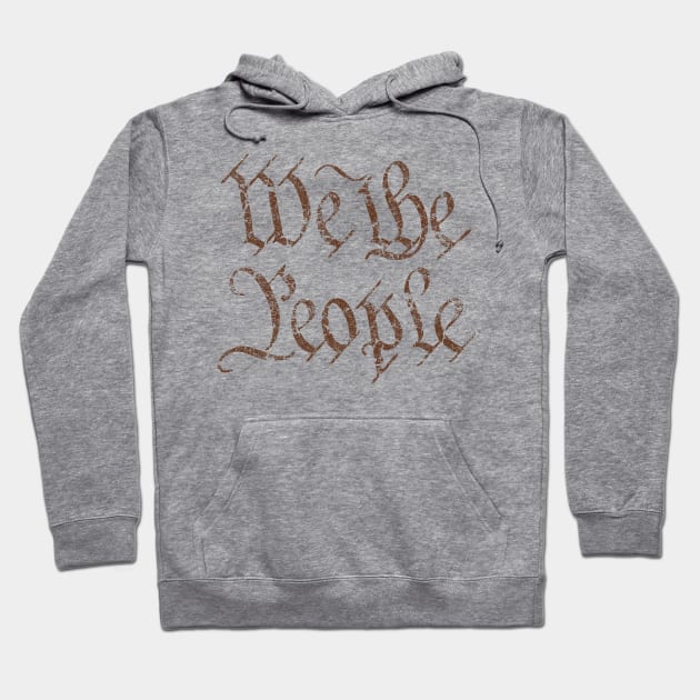 We the People, Constitution Hoodie by cartogram